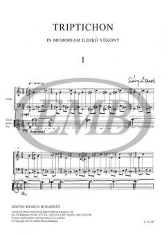 Triptichon - in Memoriam Ildiko Vékony (Laszlo Sary) 