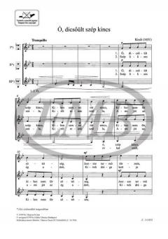 Ó, Dics?ült Szép Kincs (Lajos Bardos) 