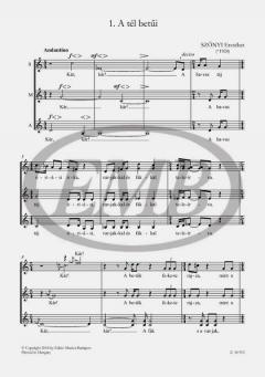 Hét gyermekkar - Hárs Erno verseire 