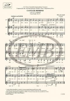 Cantate Domino (Aurél Tillai) 