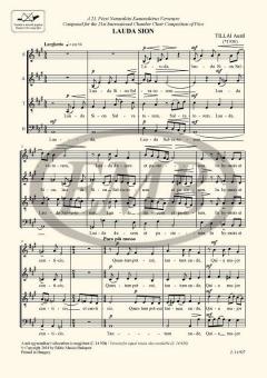 Lauda Sion (Aurél Tillai) 