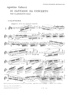 10 Fantasie von Agostino Gabucci 