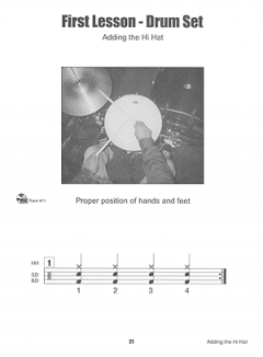 First Lessons Drumset von Frank Briggs 