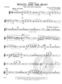 Beauty And The Beast (Highlights From) (Alan Menken) 