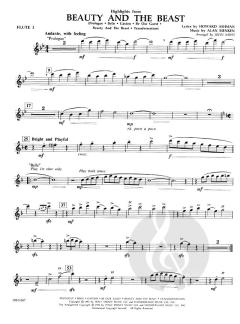 Beauty And The Beast (Highlights From) (Alan Menken) 