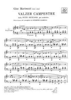 Valzer Campestre von G. Marinuzzi 
