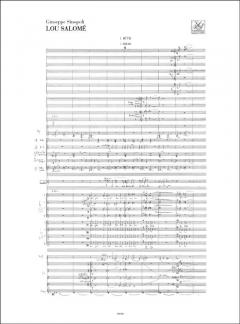 Lou Salome' von G. Sinopoli 
