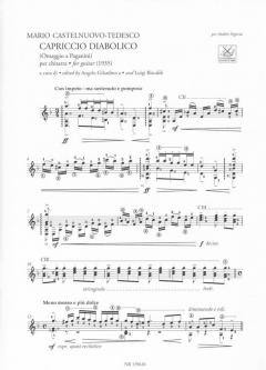 Capriccio Diabolico - Tarantella per Chitarra von Mario Castelnuovo-Tedesco 