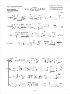 Flare - String Quartet Nr. 2 von Dai Fujikura 