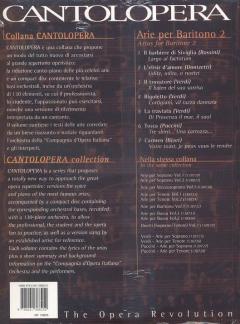 Cantolopera: Arie per Baritono Vol. 2 