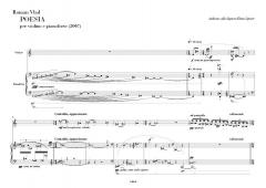 Poesia von Roman Vlad 