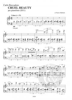Cruel Beauty von Carlo Boccadoro 
