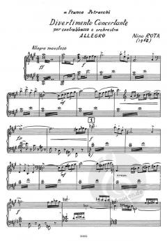 Divertimento Concertante von Nino Rota 