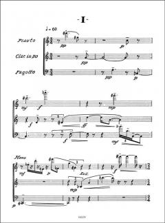 Tre Poemi von Ennio Morricone für Holzbläser Trio im Alle Noten Shop kaufen