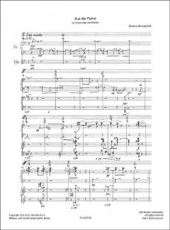 aus der Ferne von Bettina Skrzypczak für Violoncello und Klavier im Alle Noten Shop kaufen