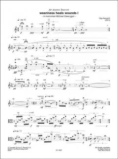 Weariness heals Wounds I von Olga Neuwirth für Viola solo im Alle Noten Shop kaufen