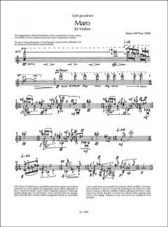 Maro von Robert Platz für Violine im Alle Noten Shop kaufen (Partitur)