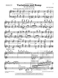 Variations And Romp von Dan Welcher 