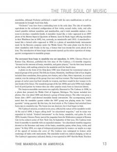 The Mandolin In America 