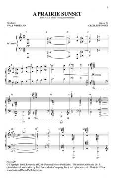 A Prairie Sunset (Cecil Effinger) 