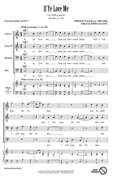 If Ye Love Me (Thomas Tallis) 