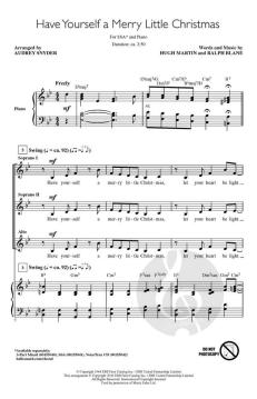 Have Yourself A Merry Little Christmas (Hugh Martin) 