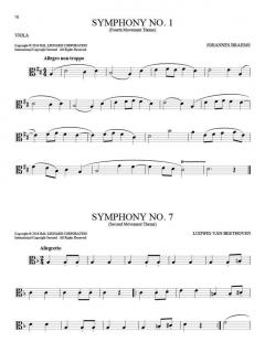 101 Classical Themes For Viola im Alle Noten Shop kaufen