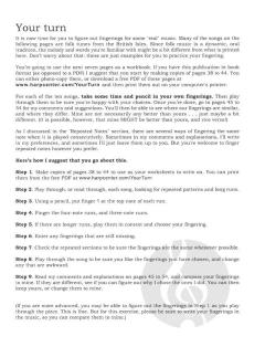 Harp Fingering Fundamentals 