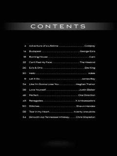 Chart Hits Of 2015-2016 For Ukulele im Alle Noten Shop kaufen