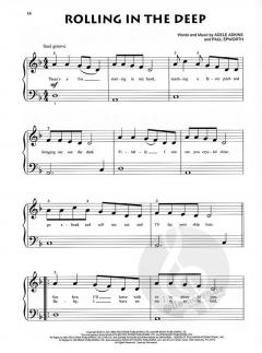 Adele for Beginning Piano Solo 