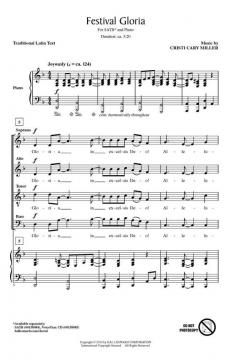 Festival Gloria (Cristi Cary Miller) 