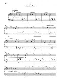 35 Easy Pieces, Op. 89 For Piano von Dmitrij B. Kabalevski 