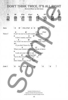 Ukulele Chord Songbook von Bob Dylan im Alle Noten Shop kaufen
