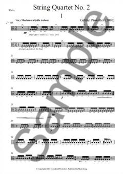 String Quartet No. 2 von Gabriel Prokofiev 