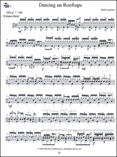 Musical Drumset Solos For Recitals, Contests And Fun (Rob Leytham) 
