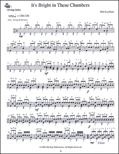 Musical Drumset Solos For Recitals, Contests And Fun (Rob Leytham) 
