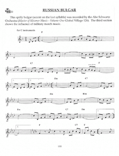 Easy Klezmer Tunes (Stacy Phillips) 