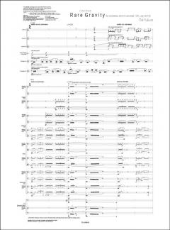 Rare Gravity von Dai Fujikura für Orchester im Alle Noten Shop kaufen (Partitur)