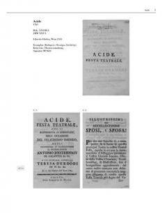 Opernlibretti in Faksimile Series XXV Volume 14 (Joseph Haydn) 