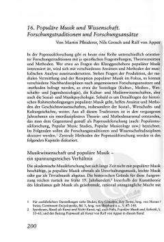 Kompendien Musik 14: Populäre Musik 