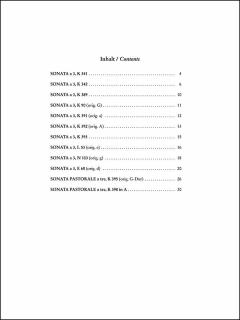 12 Sonaten von Johann Joseph Fux für Orgel (Cembalo) im Alle Noten Shop kaufen