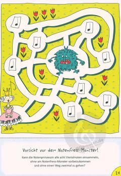 Mein Musik-Rätselblock von Maren Blaschke 