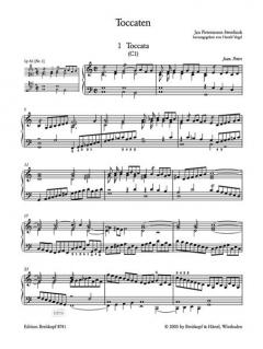 Werke für Tasteninstrumente Band 1 von Jan Pieter Sweelinck 