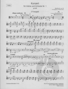 Konzert für Violine und Orchester von Max Bruch im Alle Noten Shop kaufen (Einzelstimme) - OB15132-19