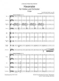 Havanaise von Camille Saint-Saëns 