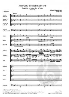 Herr Gott, dich loben alle wir (J.S. Bach) 