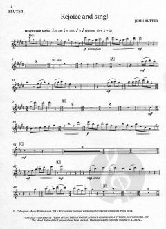 Rejoice and sing! von John Rutter 