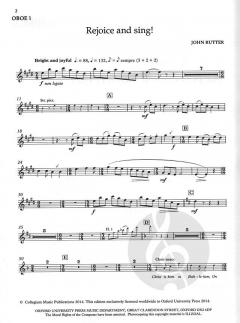 Rejoice and sing! von John Rutter 