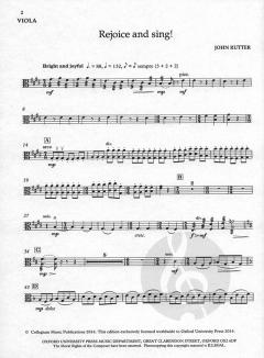 Rejoice and sing! von John Rutter 