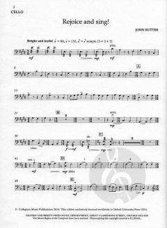 Rejoice and sing! von John Rutter 